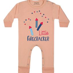 Arvesa My First Diwali Printed Bodysuit-image-83