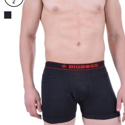 Dollar Bigboss Men Pack of 2 Solid Combed Cotton Intrerlock Pocket Trunk MDTR-10-R1-PO2-picture-55