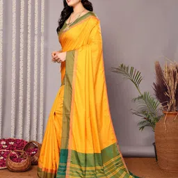 vj fashion Solid Daily Wear Saree-picture-23