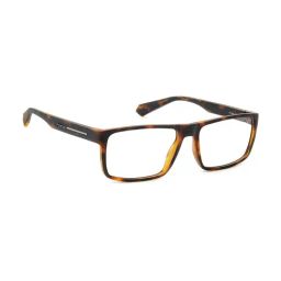 Polaroid Havana Rectangular Unisex Eye Frames image 3