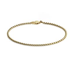 LITCHI Men Gold-Tone Link Bracelet-image-92