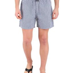 Woodland Grey Cotton Checks Boxers-image-15
