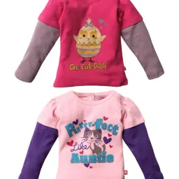 Nino Bambino Kids Multi Printed Tops-image-10
