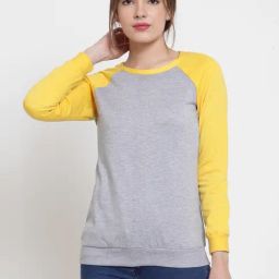 Belle Fille Grey Full Sleeves Sweatshirt-image-36
