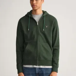 GANT Green Hooded Sweatshirt-35