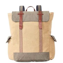 Mona B 18 Ltrs Beige Large Backpack-image-104