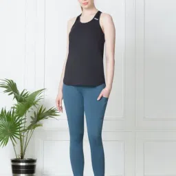 Van Heusen Blue Regular Fit Track Pants-picture-46
