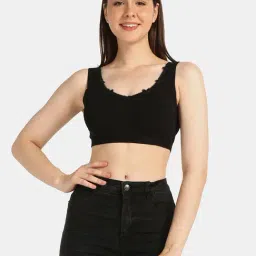Da Intimo Black Full Coverage Bralette-picture-2