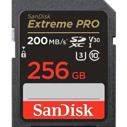 SanDisk Extreme Pro SD UHS I 256GB Card for DSLR and Mirrorless Cameras (Black)-30