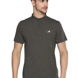 ALCIS Dark Grey Regular Fit Sports T-Shirt-image-22