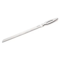 HAZEL Silver Stainless Steel Bread Knife with Handle-30