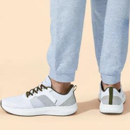 Neemans Men's The Embracers Off White Running Shoes-19