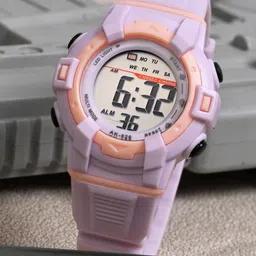 ON TIME OCTUS Unisex Kids Printed Dial & Straps Digital Watch DIGITAL-035 PURPLE-picture-37