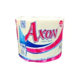 Axon 2 Ply XL Plain Toilet Paper Rolls 10x10 cm, 1090 Pulls (545 Pulls x 2 Pkt)-image-1