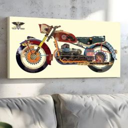 Art Street Cream Synthetic Wood Wall Art For Home D¿cor-image-70