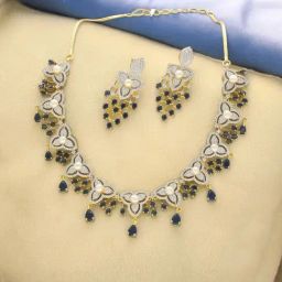 Sri Jagdamba Pearls Luxurious Pearl Necklace Set-image-79