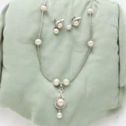 Sri Jagdamba Pearls Panache Pearl Chain Set-image-30