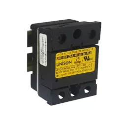 Unison Solid State Relay AC to AC 25 Amp 24-480 VAC Output Voltage, UNI 901 ZAA 48 25 28 AL5-11