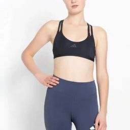 adidas Black Tight fit AERIM LS STRNGT Bra-picture-37