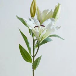 Westside Home White Lily Artificial Flower-image-59