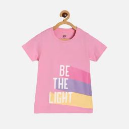 MINIKLUB Pink Kids Girls Short Sleeve Knit Top-image-43