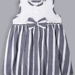 ShopperTree Striped Fit & Flare Dress-image-80