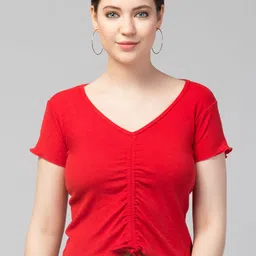 Nalax Designs Halter Neck Applique Tank Top-picture-20