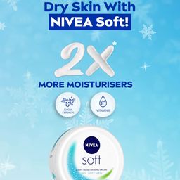 Nivea Soft Cream Light Moisturizer 200 ml image 4