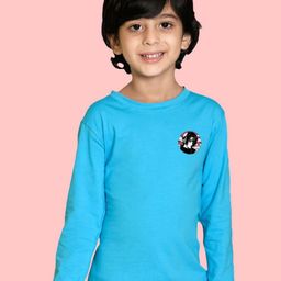 NUSYL Boys Sasuke Printed Round Neck Cotton Casual T-shirt-picture-23