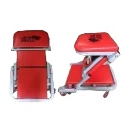 BIG BULL 120 Kg Car Creeper Smooth Easly Foldable With 7 Wheels Red, Tlcr40Z-28