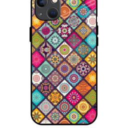 QRIOH Quirky Printed iPhone 13 Back Case Mobile Accessories-image-91
