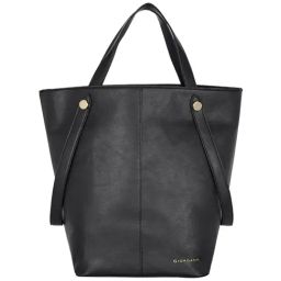 Giordano Black Solid Tote Handbag-image-102