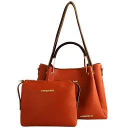 Bagsy Malone Tan Shoulder Handbag with Sling Handbag-45