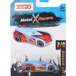 SEEDO Free Wheel Metal Die Cast SMR Jet Series JS028  Toy Vehicles - Red & Blue-22