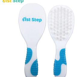 1st Step BPA Free Brush And Comb Grooming Set - Blue And White-0