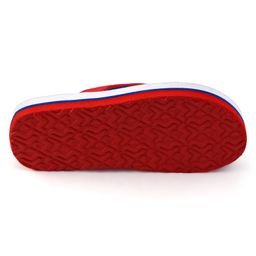 Pine Kids Slip On Flip Flops with Abstract Print - White Red & Blue image 5