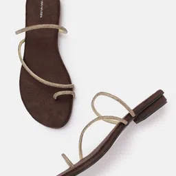 Van Heusen Women Embellished One Toe Flats-image-44
