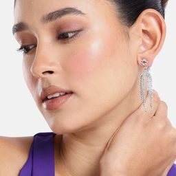 DressBerry Contemporary Drop Earrings-image-63