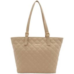 Caprese Beige Bradley Quilted Medium Tote-13