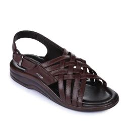 Coolers by Liberty Men's Brown Back Strap Sandals-image-46