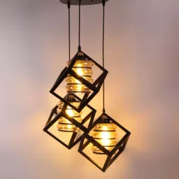 DecorativeRay Black Hanging Light - Set of 1-picture-12