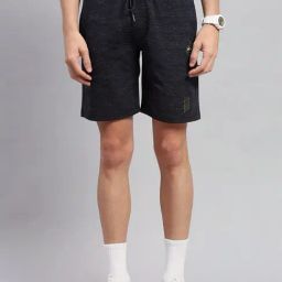 Monte Carlo Navy Regular Fit Sports Shorts-image-93
