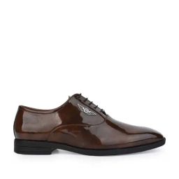 Alberto Torresi  Men's Dark Tan Oxford Shoes-image-20