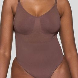 FEMENEST Shoulder Strap Bodysuit-image-50