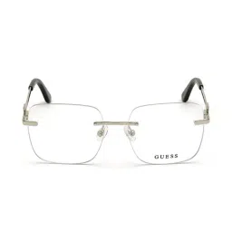 Guess Silver Square Eye Frames for Women-picture-8