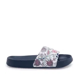 Red Tape Women's Navy & White Slides-picture-47