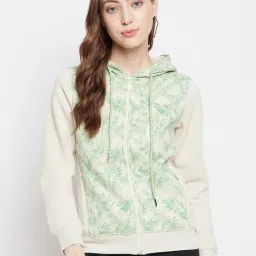 Crimsoune Club Green & Cream Printed Sweatshirt-picture-24