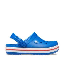 Crocs Kids Crocband Blue Back Strap Clogs-image-70