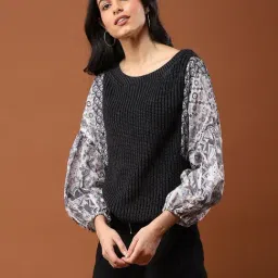aarke Ritu Kumar Black Sweater-image-3