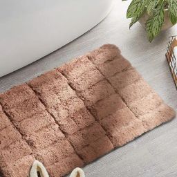 Maspar Brown Cotton Bath Mat-image-53